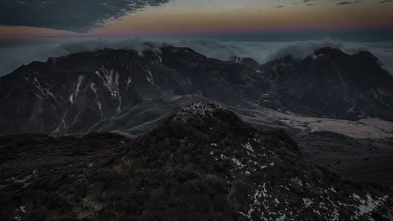 大船山上空より