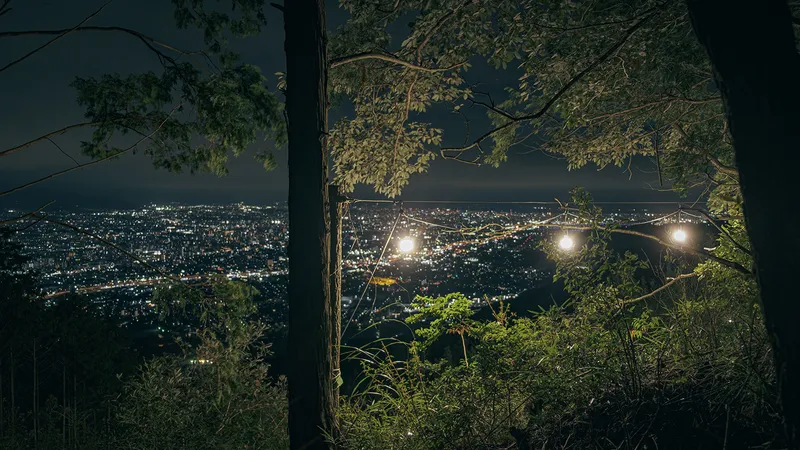 四王寺山 大文字